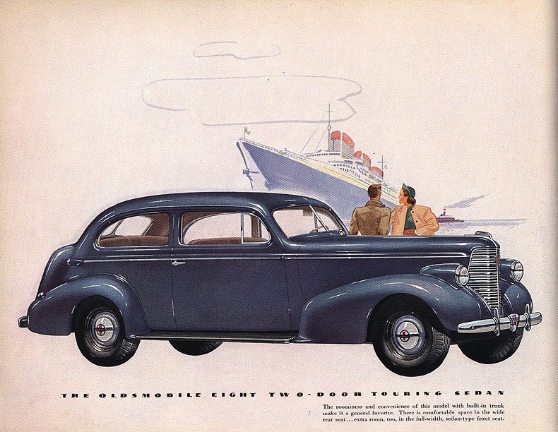 1938 Oldsmobile Motor Cars Brochure Page 5